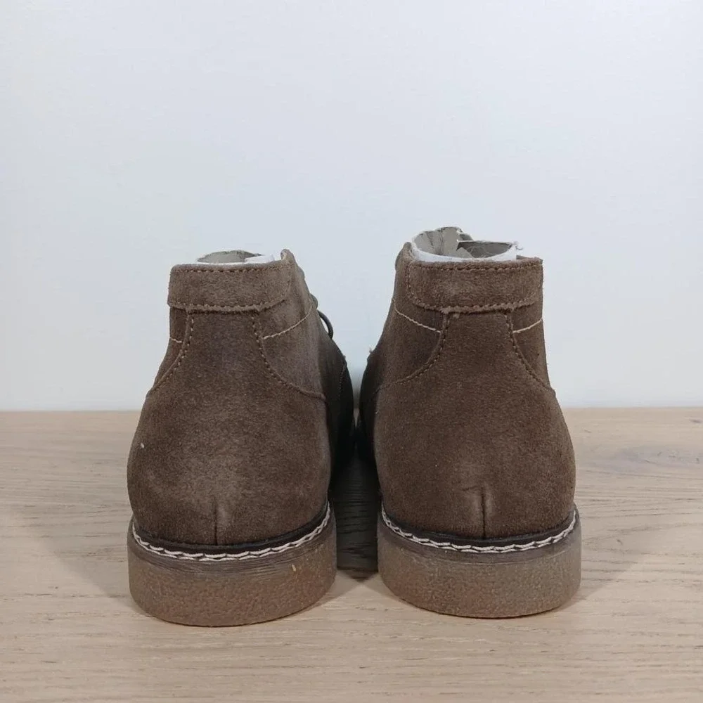Sonoma Goods For Life Boot Men 10 Wide Brown Suede Chukka Lace Up Streetwear